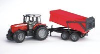   Massey Ferguson 7480 cu remorcă basculantă