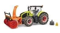     Claas Axion 950 + lanțuri pentru plug de zăpadă și anvelope