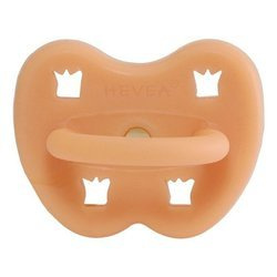 Hevea Anatomiczny Smoczek Kauczukowy 0-3 Cantaloupe