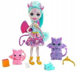 Mattel Enchantimals Rodzina Wielopak GJX43 - GYJ09