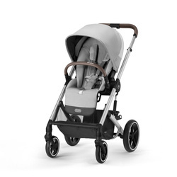 Cybex Cărucior Balios S Lux Lava Grey 2023 Silver Frame