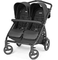 PegPerego Book For Two Cărucior dublu Ardesia Twin Stroller