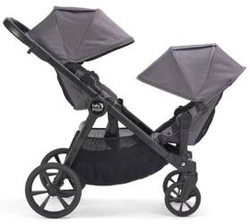 Baby Jogger City Select 2 Cărucior de mers pe jos Twin Stroller Basic Radiant Grey