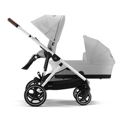 Cybex Cărucior Gazelle S An după an Cadru argintiu Gri lavă